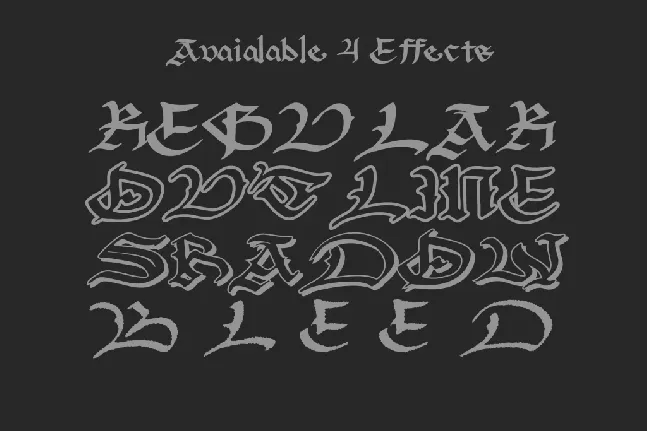 Archdale Blackletter font