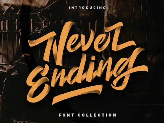 Never Ending font