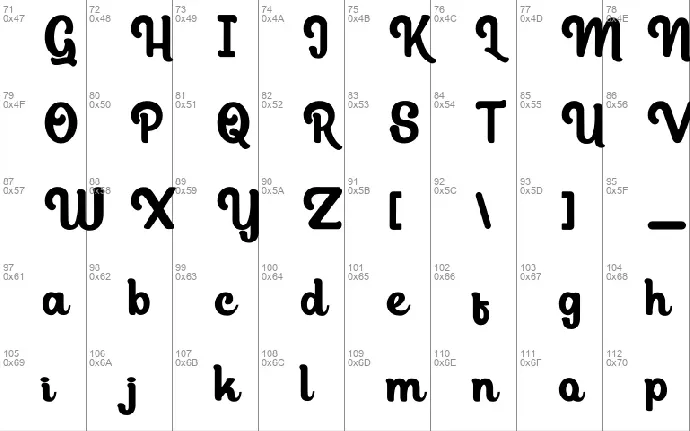 Bullina font