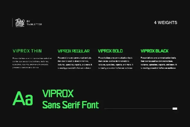 VIPROX font