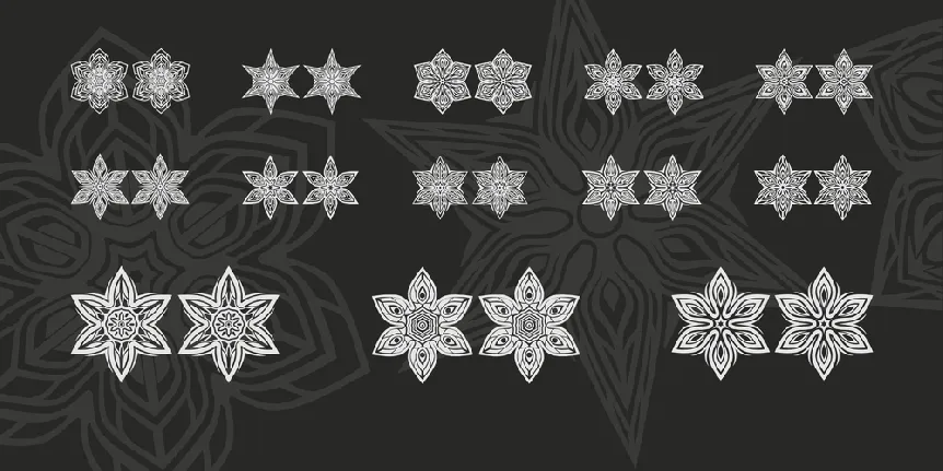 Snowflake font