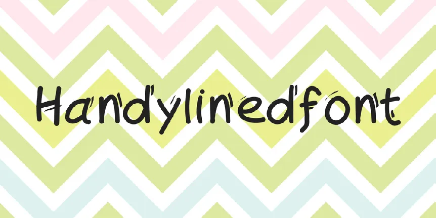 Handylinedfont