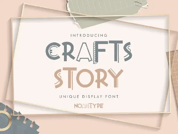 Crafts Story font