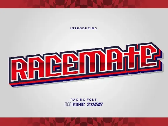 Racemate font