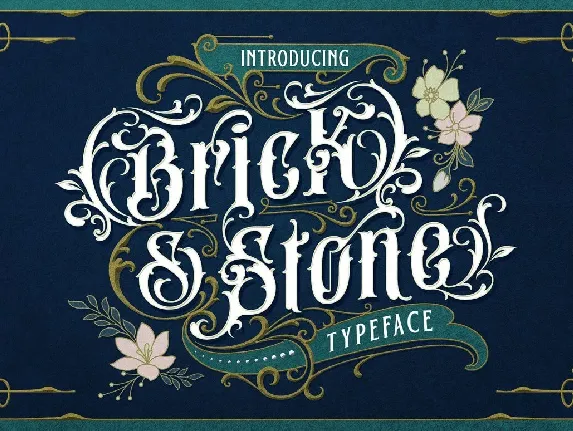 Brick Stone font