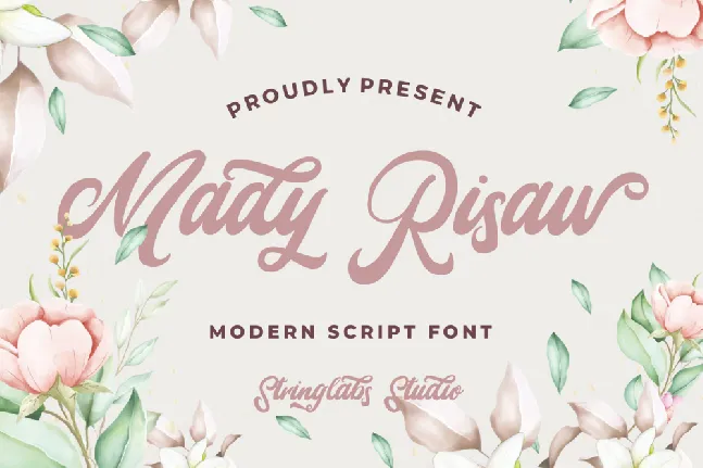 Mady Risaw font