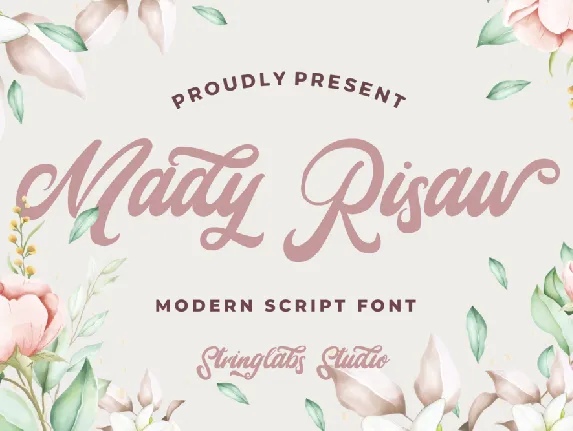 Mady Risaw font