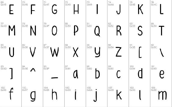 Evoley Notes font