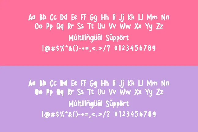 Smelly Peach font