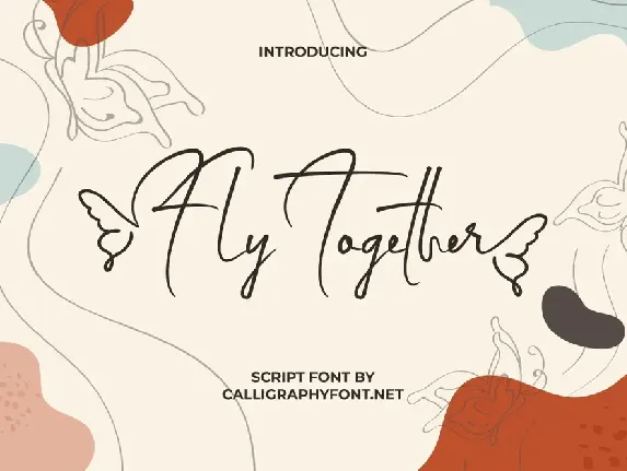 Fly Together Demo font