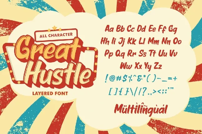 Great Hustle Bold Display font