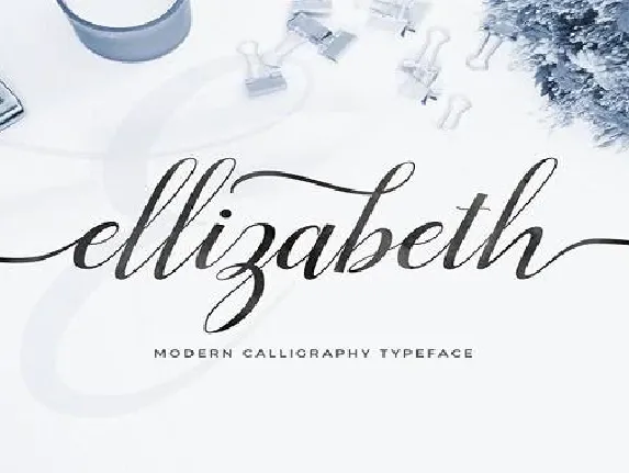 Ellizabeth font