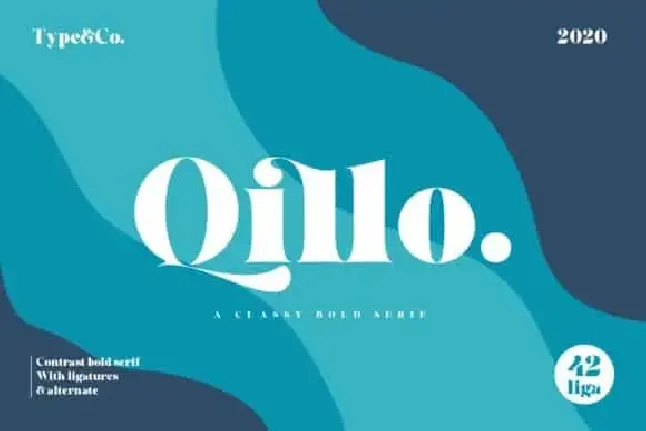 Qillo Serif font