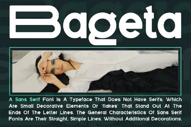 Bageta font