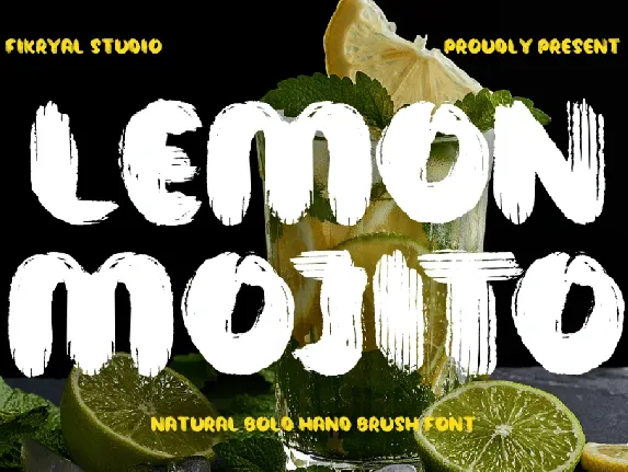 Lemon Mojito font