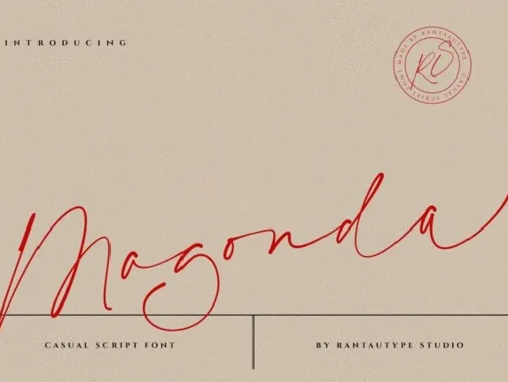 Magonda font