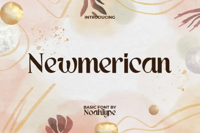 Newmerican font