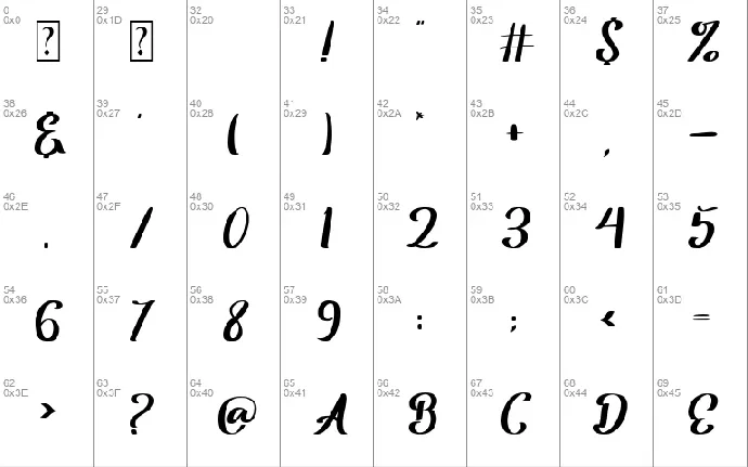 Jarida font