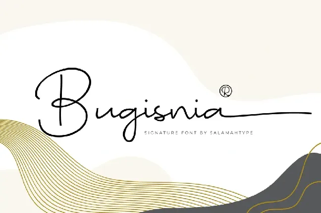 Bugisnia font