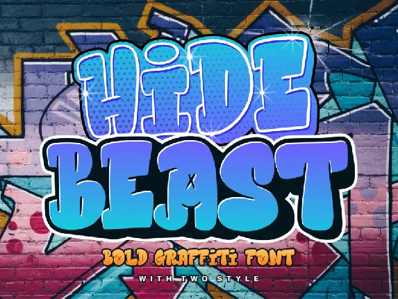 Hidebeast Demo font