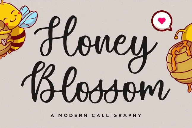 Honey Blossom font