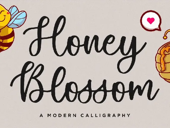 Honey Blossom font