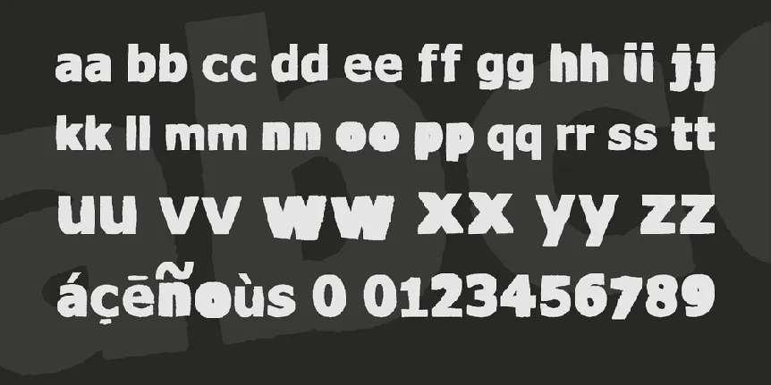 vtks Water cristals font