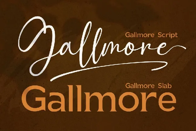 Gallmore Duo font