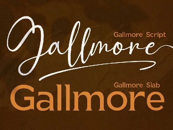 Gallmore Duo font