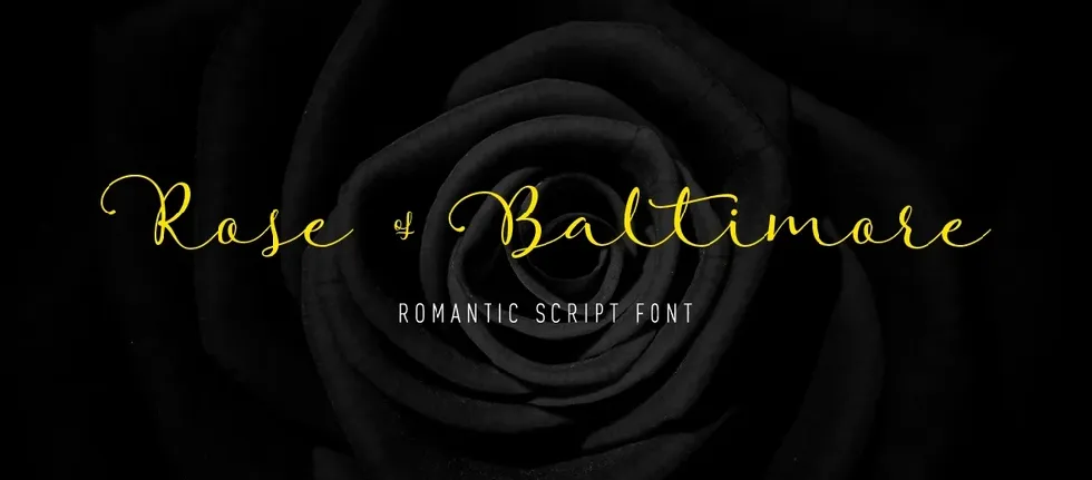 Rose of Baltimore Free font