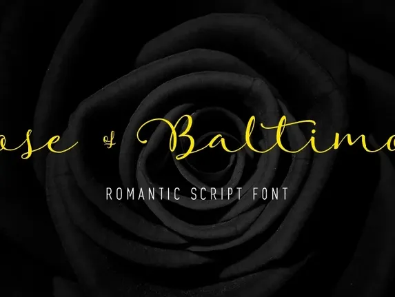 Rose of Baltimore Free font