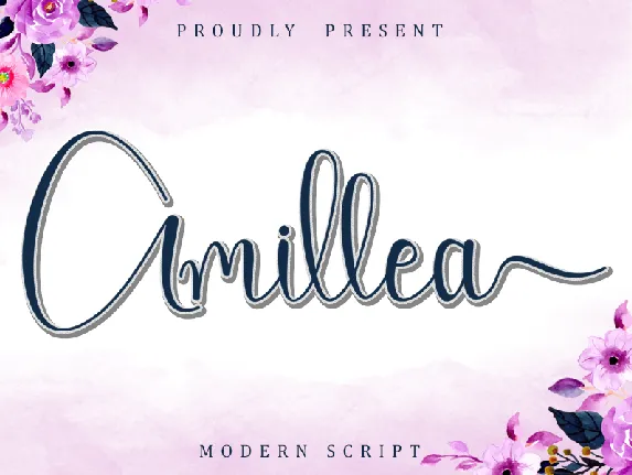 Amillea font