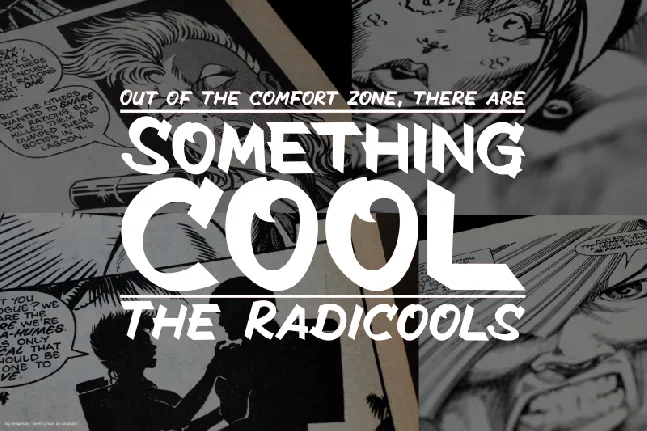 The Radicools font