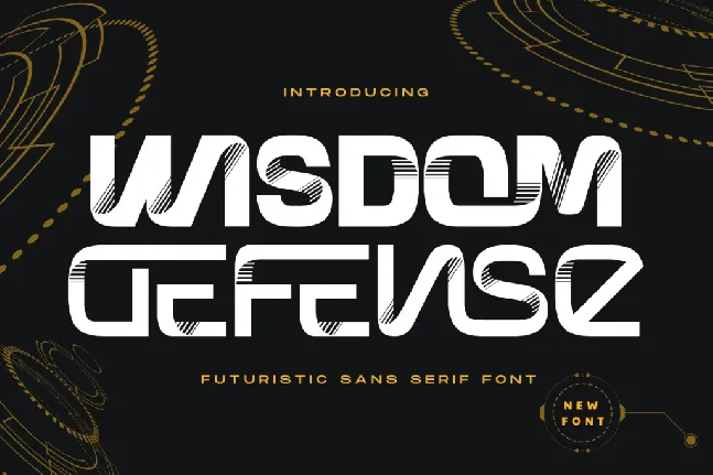 Wisdom Defense Demo font