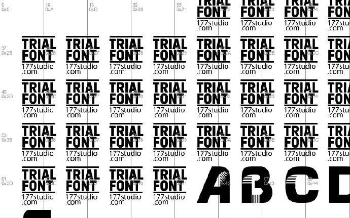 Wisdom Defense Demo font