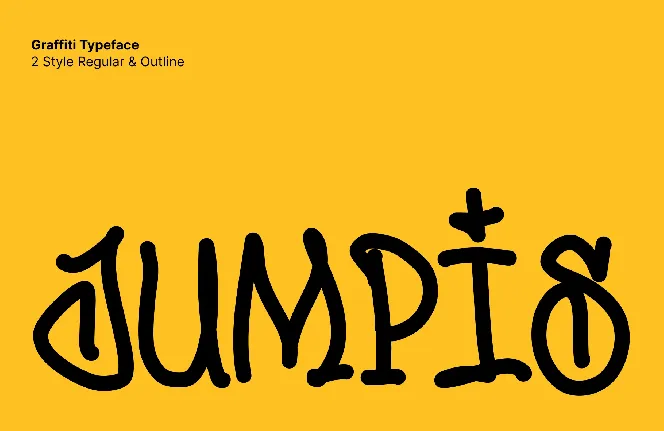 Jumpis Personal Use font