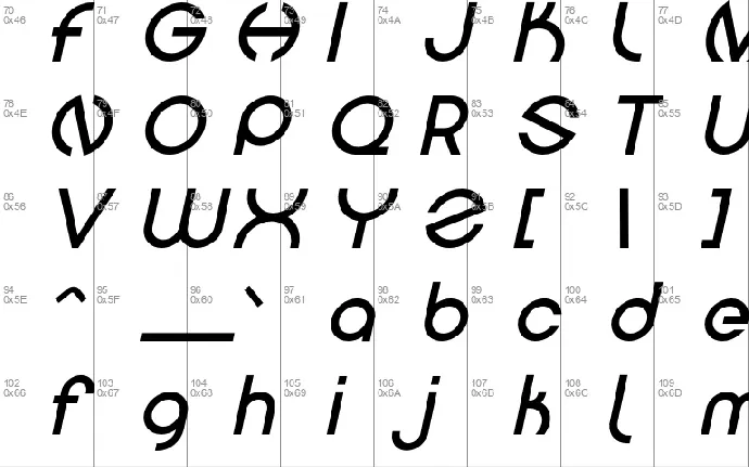 Geotype font