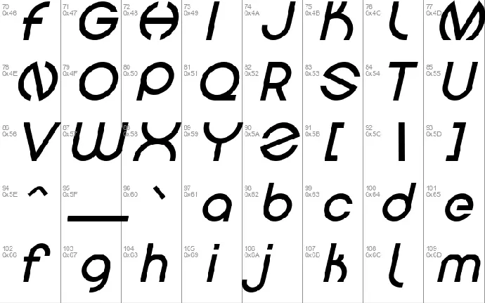 Geotype font