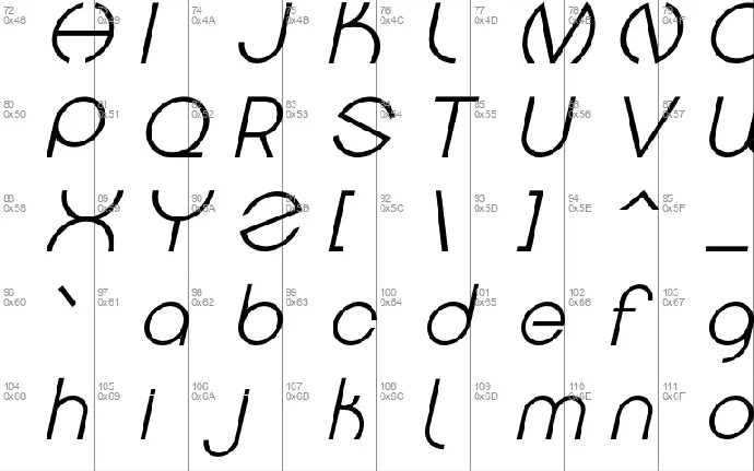 Geotype font