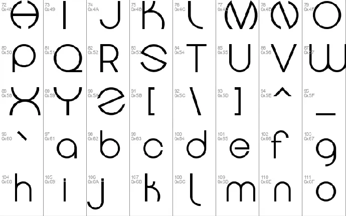 Geotype font