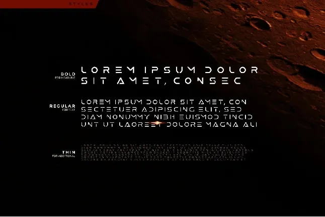 Mars font