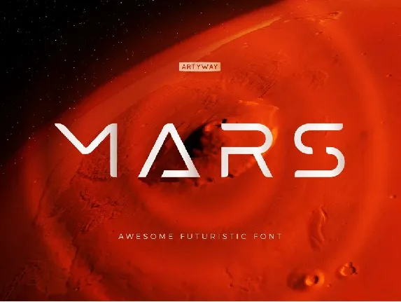 Mars font