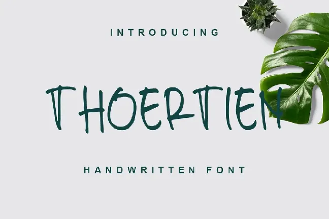 THOERTIEN font