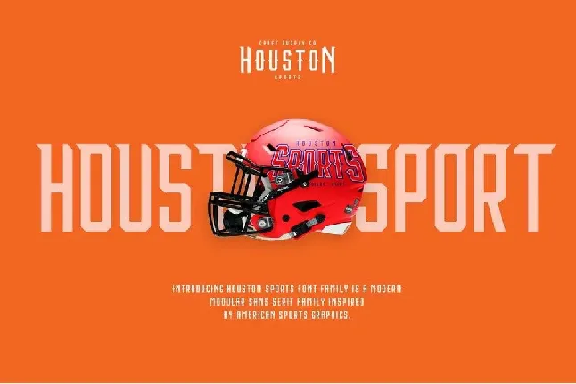 Houston Sports font