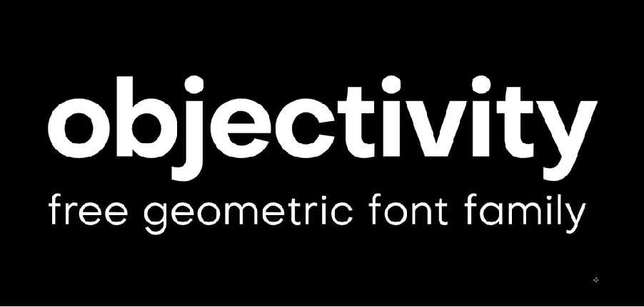 Objectivity font