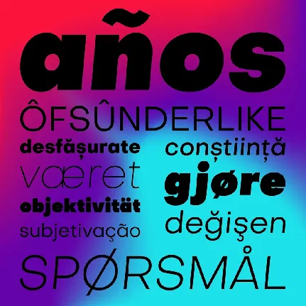 Objectivity font