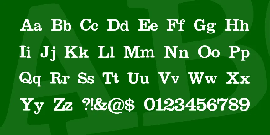 Megeon font