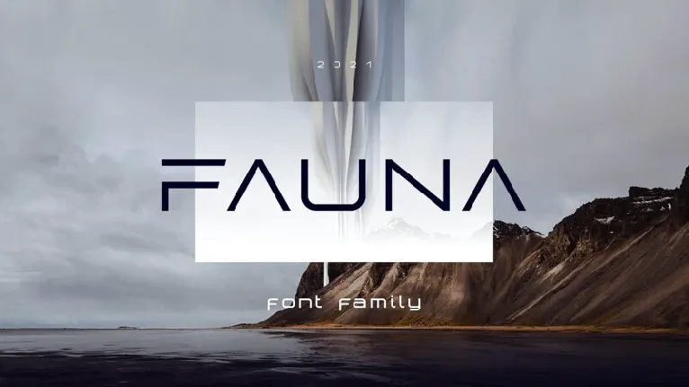 Fauna font