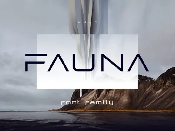 Fauna font