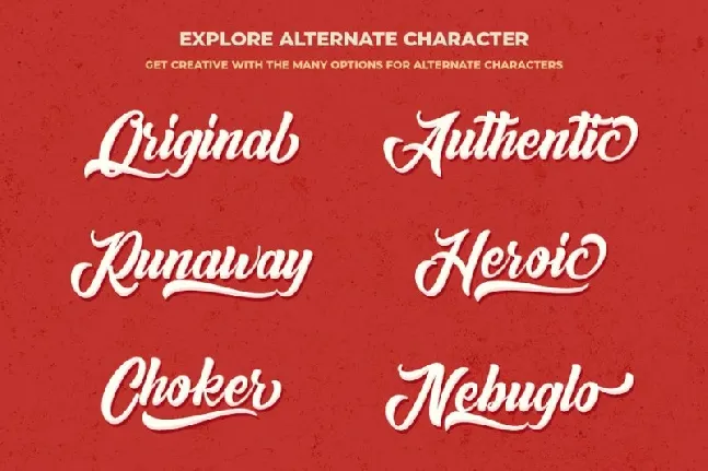 Anordighos Script font